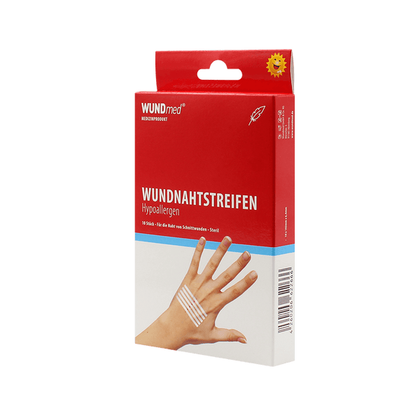 Wundmed Wundnahtstreifen Hypoallergen 2 x 5 Stück