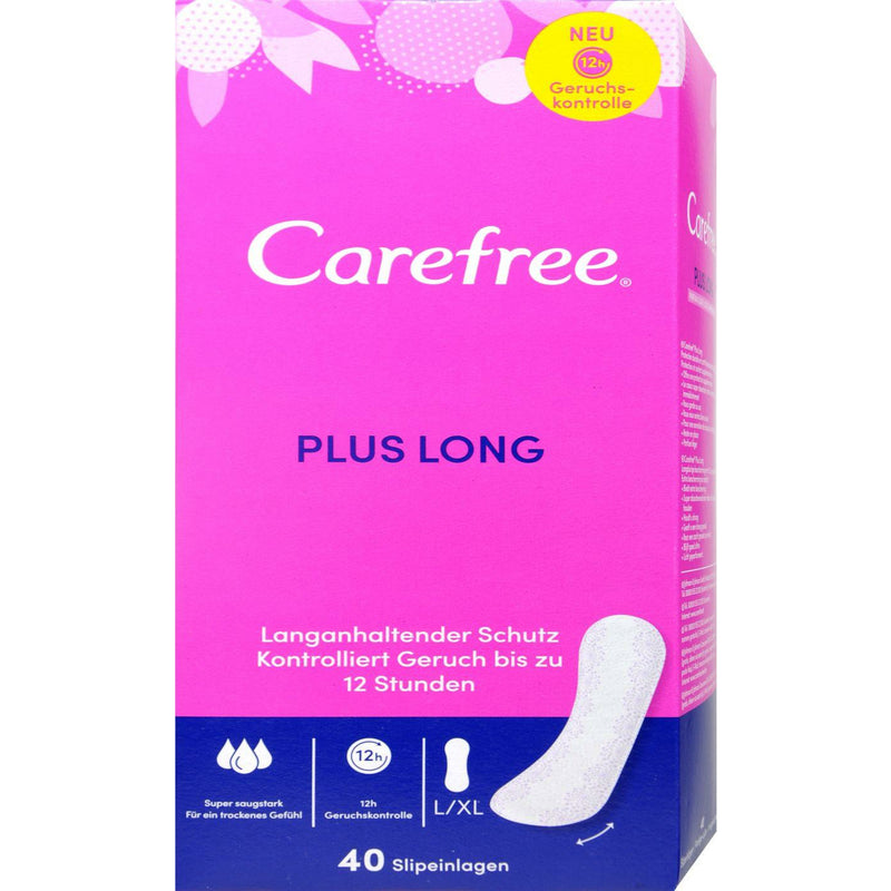 Carefree panty liners Long Plus pack of 40