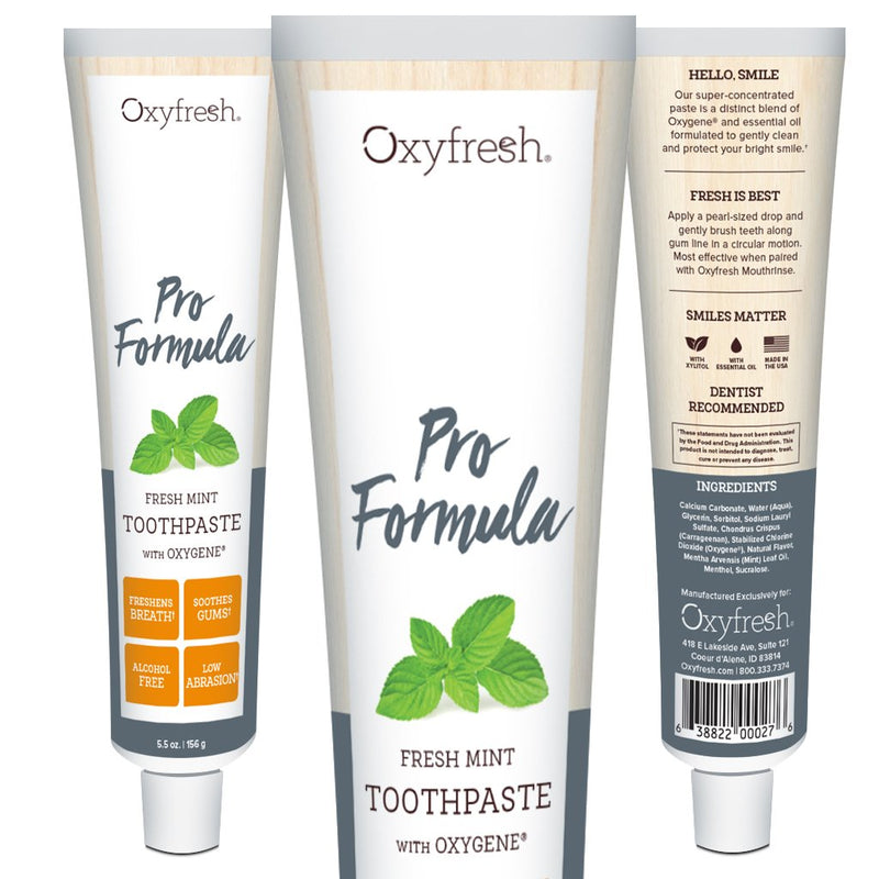 Oxyfresh Original Formula toothpaste 156g tube