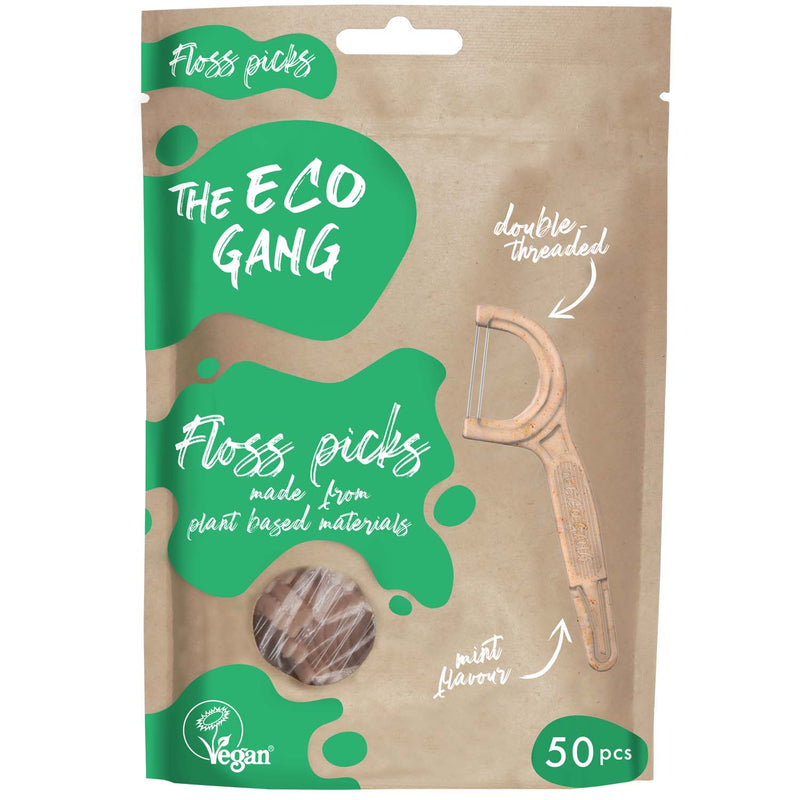 Eco Gang Floss Picks 50er Packung