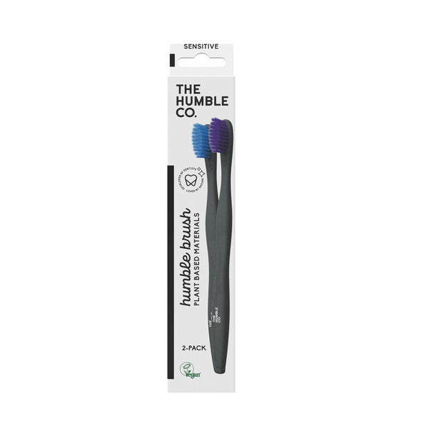 Humble Brush Plant Based 2er Pack- blau/lila - sensitiv