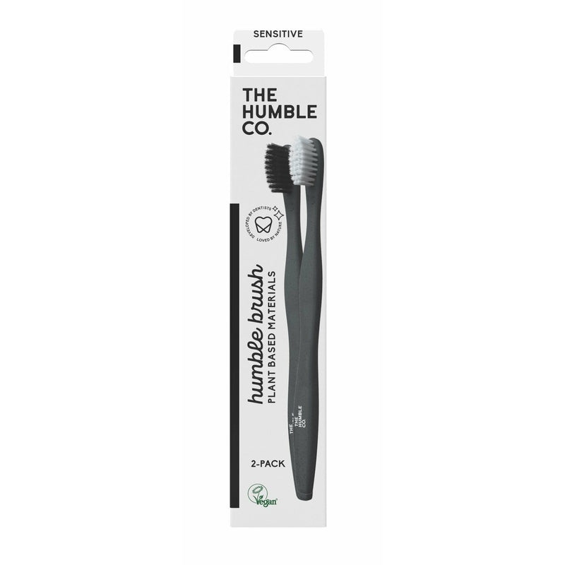 Humble Brush Plant Based 2er Pack- weiß/schwarz - sensitiv