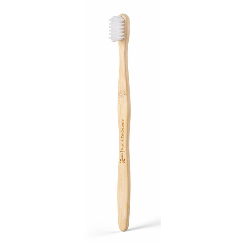 Humble Brush Bambus-Zahnbürste für Erwachsene sensitiv weiß