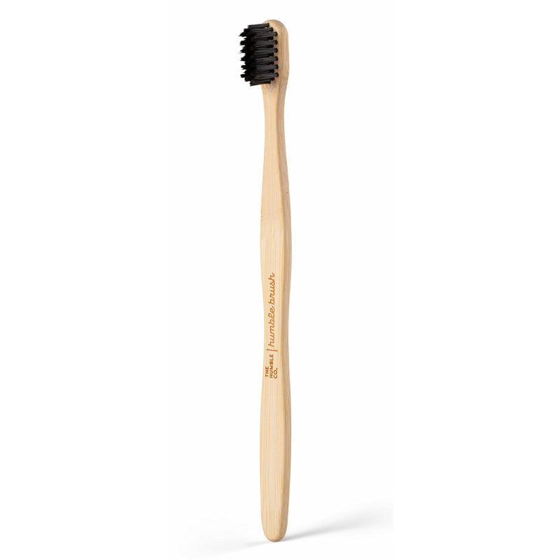 Humble Brush Bambus-Zahnbürste für Erwachsene sensitiv schwarz