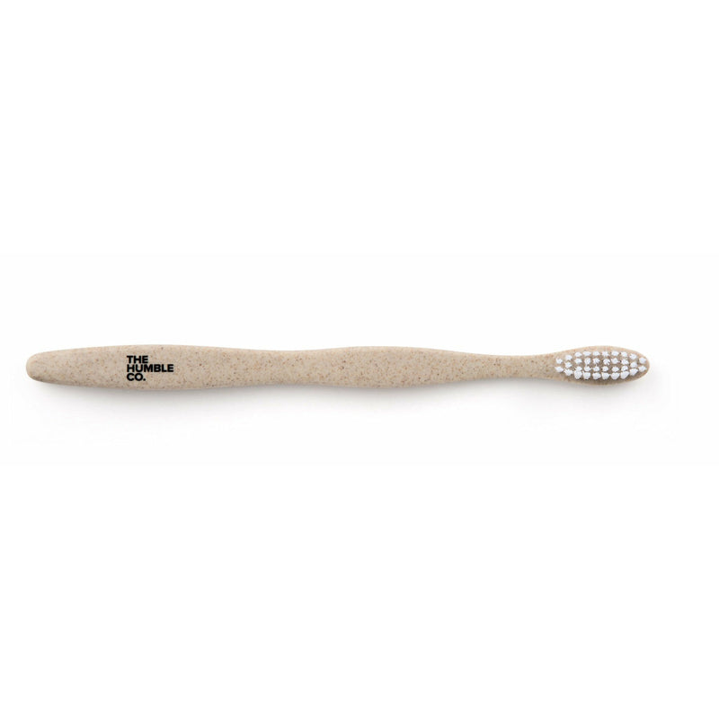 Humble Brush Kit, Maisstärke-Zahnbürste für Erwachsene soft weiß plus Zahncreme