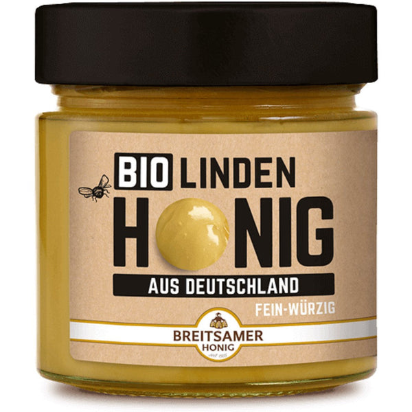 Breitsamer Honig Linde cremig aus Deutschland 315g
