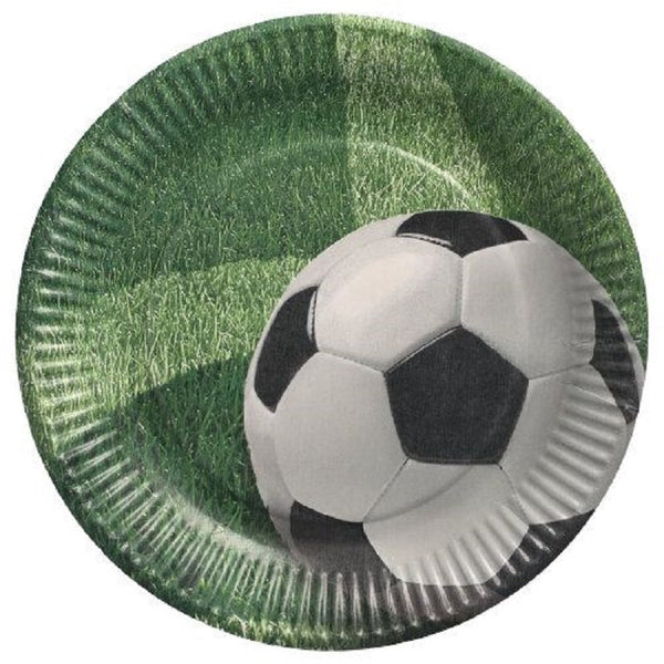 Papstar Biobased Pappteller Fußball, rund Ø 23 cm, 10 Stk.
