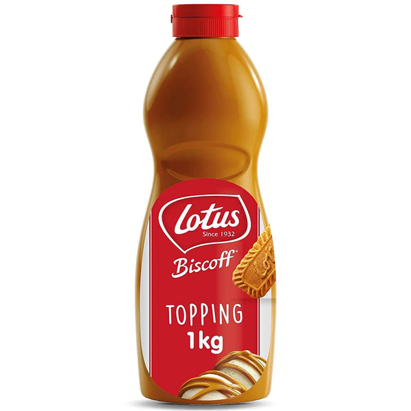 Lotus Biscoff Spread Topping 1kg Flasche