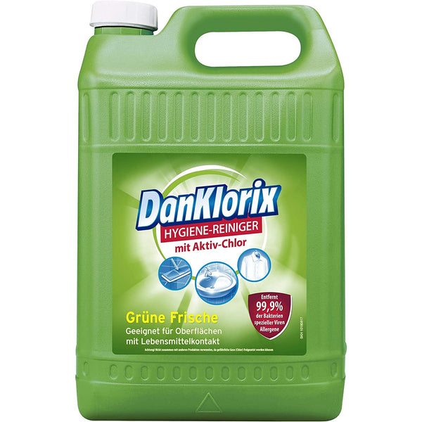Dan Klorix Hygiene-Reiniger Grüne Frische 5L