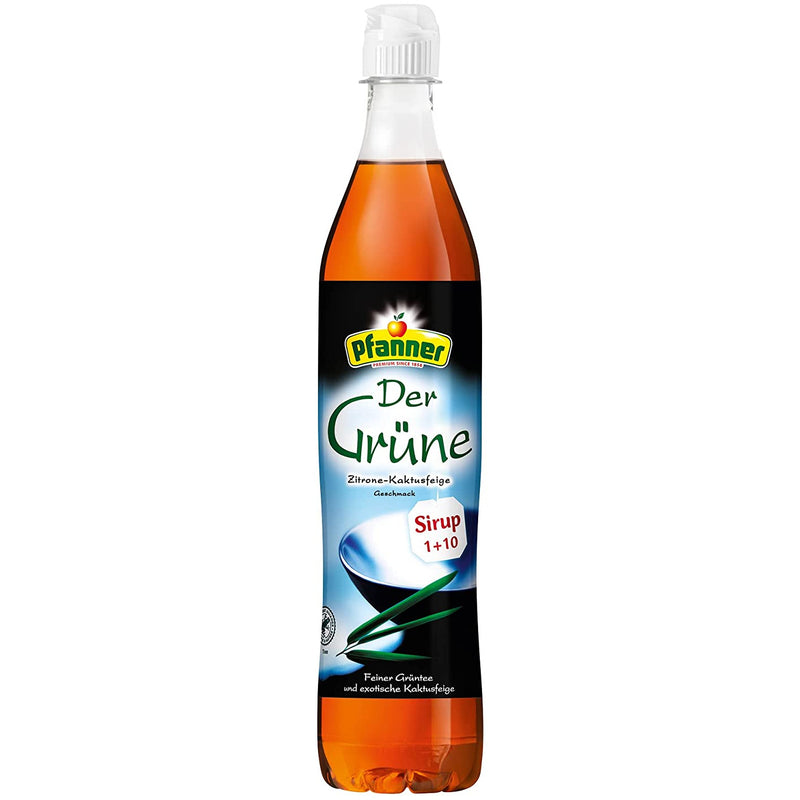 Pfanner Der Grüne Zitrone Kaktusfeige Sirup 700ml