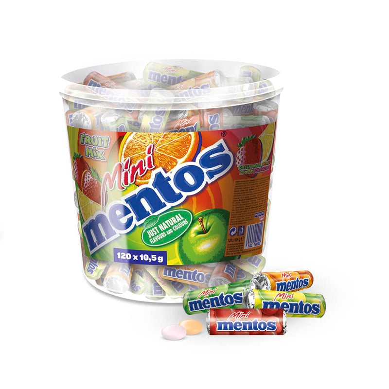 Mentos Frucht Mix Mini 1260g Dose