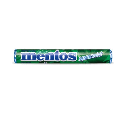 Mentos Kaubonbons Spearmint 3x 38g Packung, 25er Pack