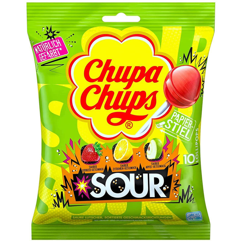 Chupa Chups Lolloipops Sour 120g