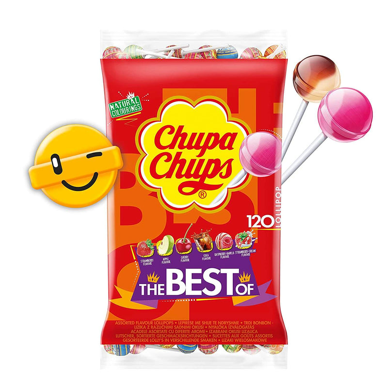 Chupa Chups Best of 120er Nachfüllbeutel 1440g