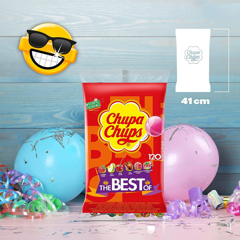 Chupa Chups Best of 120er Nachfüllbeutel 1440g