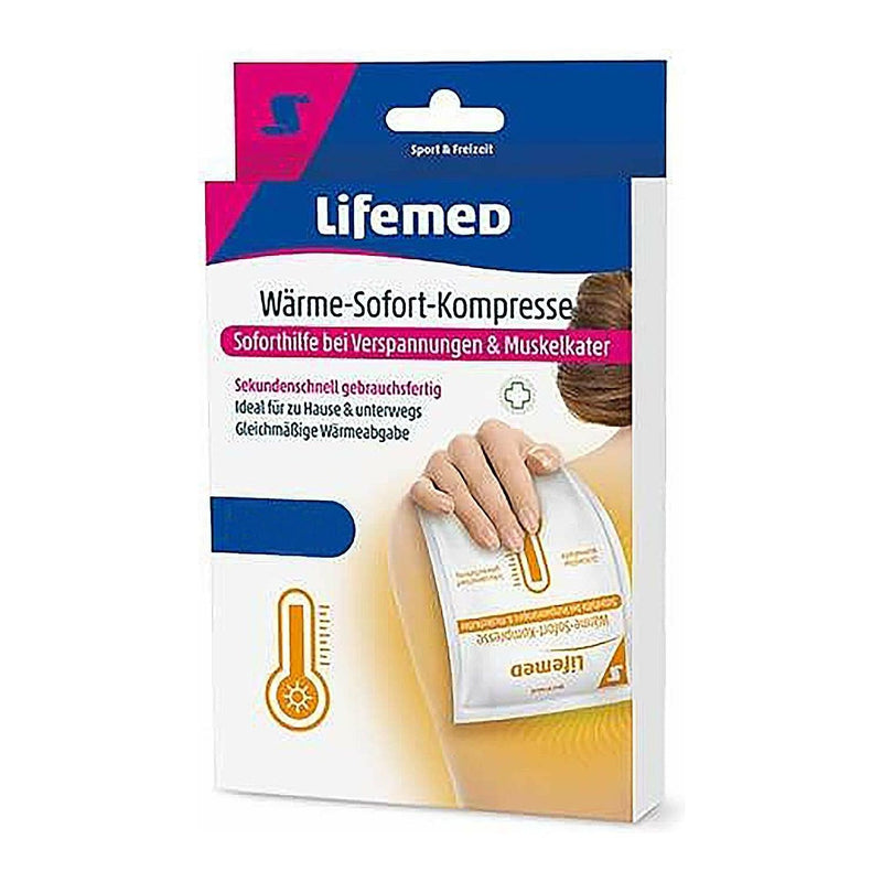 Lifemed Wärme-Sofort-Kompresse weiss 15 cm x 13 cm