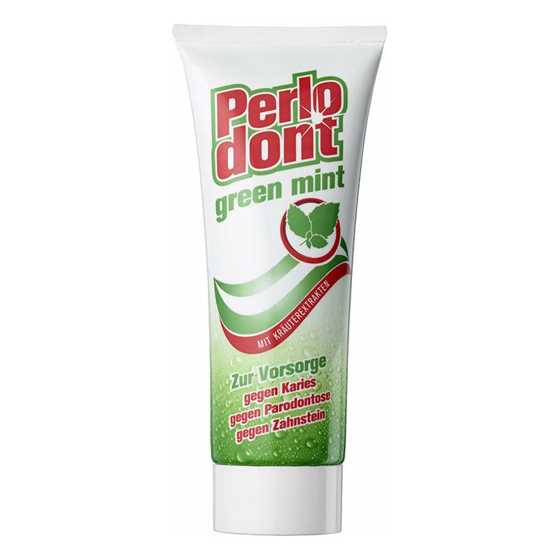 Perlodont Zahncreme green mint 75ml