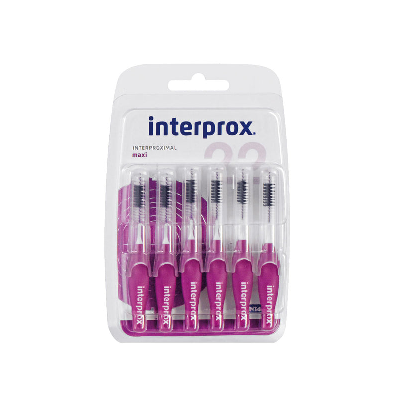 Interprox 4K interdental brushes purple maxi pack of 6