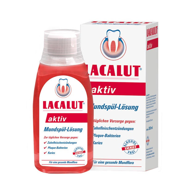 Lacalut active mouthwash solution 300 ml