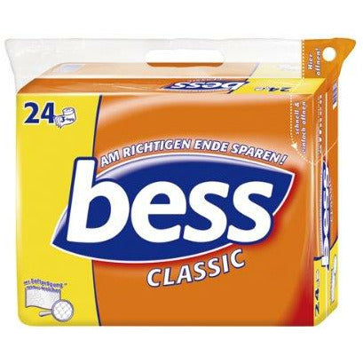 Bess Classic Toilettenpapier 3-lagig 24 x 150 Blatt