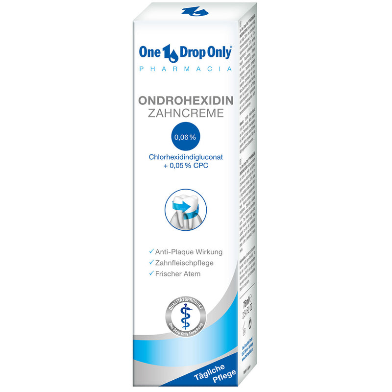 One Drop Only Ondrohexidin Zahncreme 75ml