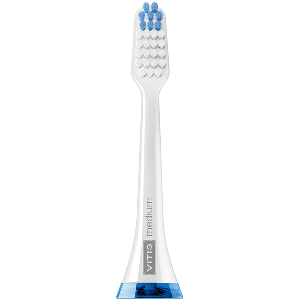 Vitis Sonic replacement brushes medium 2-pack