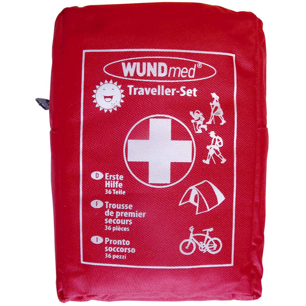 Wundmed First Aid Traveler Set large, 36 pieces