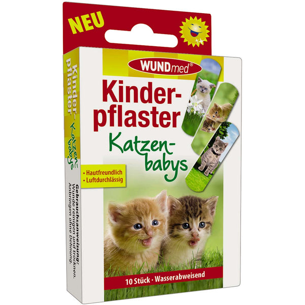 Wundmed children's plaster kittens 10 pieces