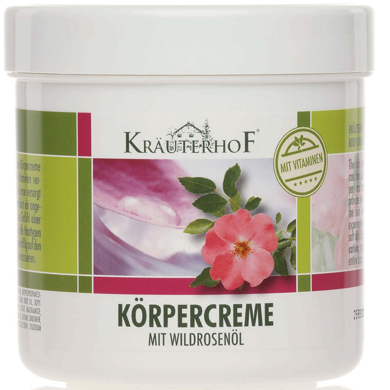 Kräuterhof body cream with wild rose oil 250ml