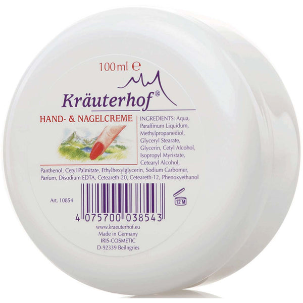 Kräuterhof hand and nail cream 100ml can