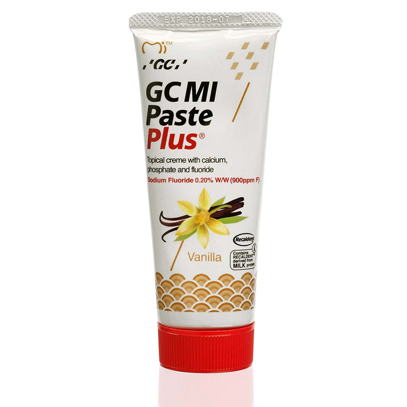 GC MI Paste Plus Zahnschutzcreme mit Fluorid Vanille 40g