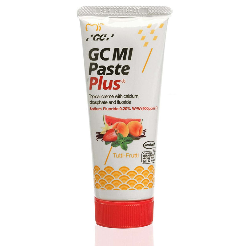 GC MI Paste Plus Zahnschutzcreme mit Fluorid Tutti-Frutti 40g