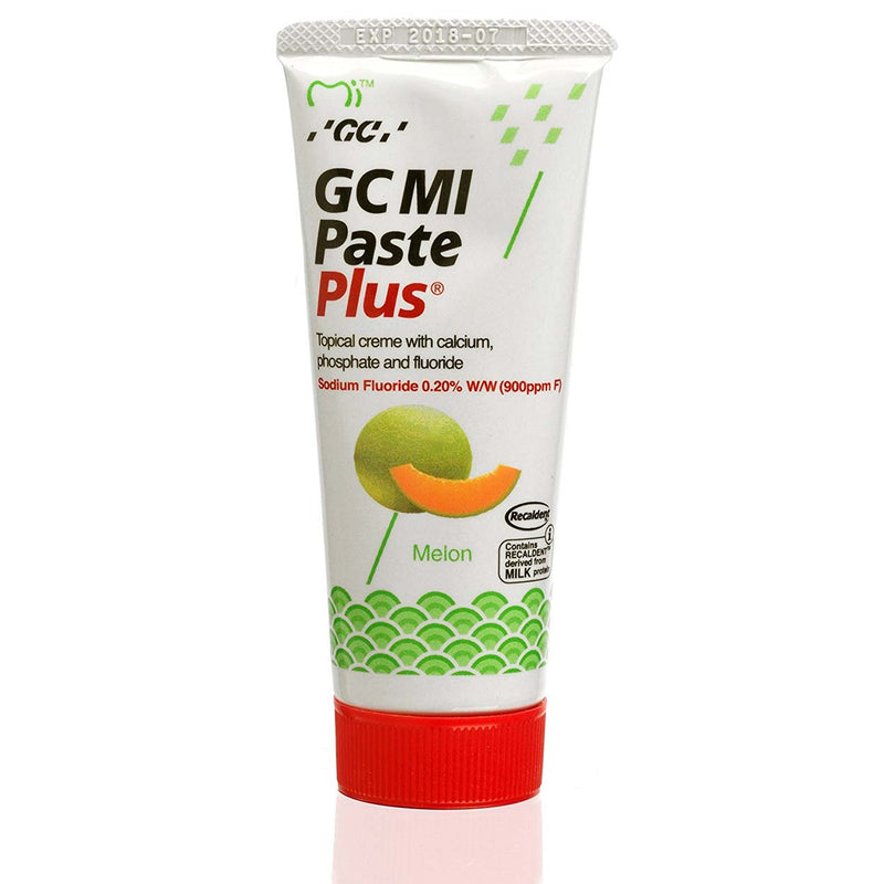 GC MI Paste Plus Zahnschutzcreme mit Fluorid Melone 40g