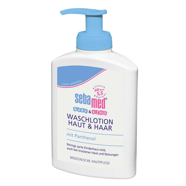 Sebamed baby washing lotion skin and hair 200ml