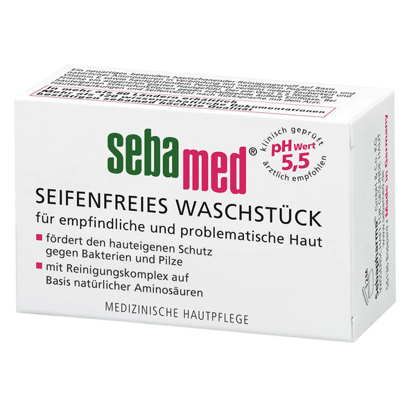 Sebamed soap-free wash bar 50g