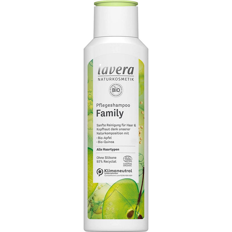 Lavera Shampoo Family Pflegeshampoo Bio-Apfel & Bio-Quinoa 250ml