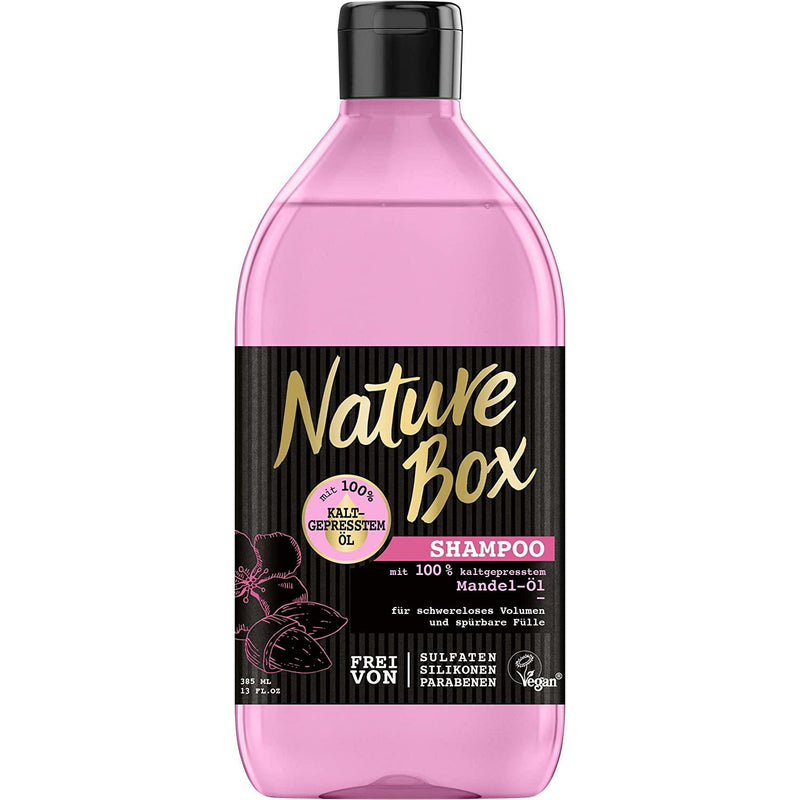 Nature Box Shampoo mit kaltgepresstem Mandel-Öl 385ml