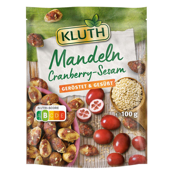 Kluth Mandeln-Cranberry-Sesam 100g