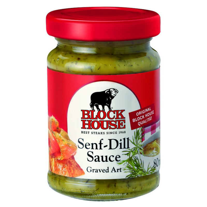 Block House Senf - Dill Sauce 80ml