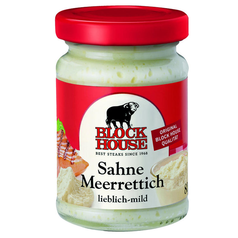 Block House cream - horseradish 80g