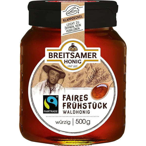 Breitsamer-Honig Faires Frühstück Waldhonig flüssig 500g