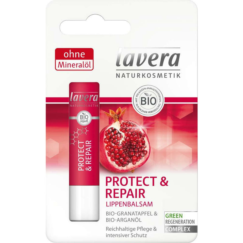 Lavera Lip Balm Organic Pomegranate Seed Oil & Organic Argan Oil 4.5g