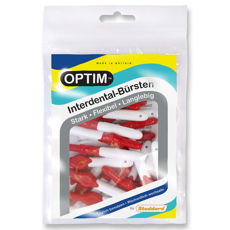OPTIM Interdentalbürsten 16er Pack rot