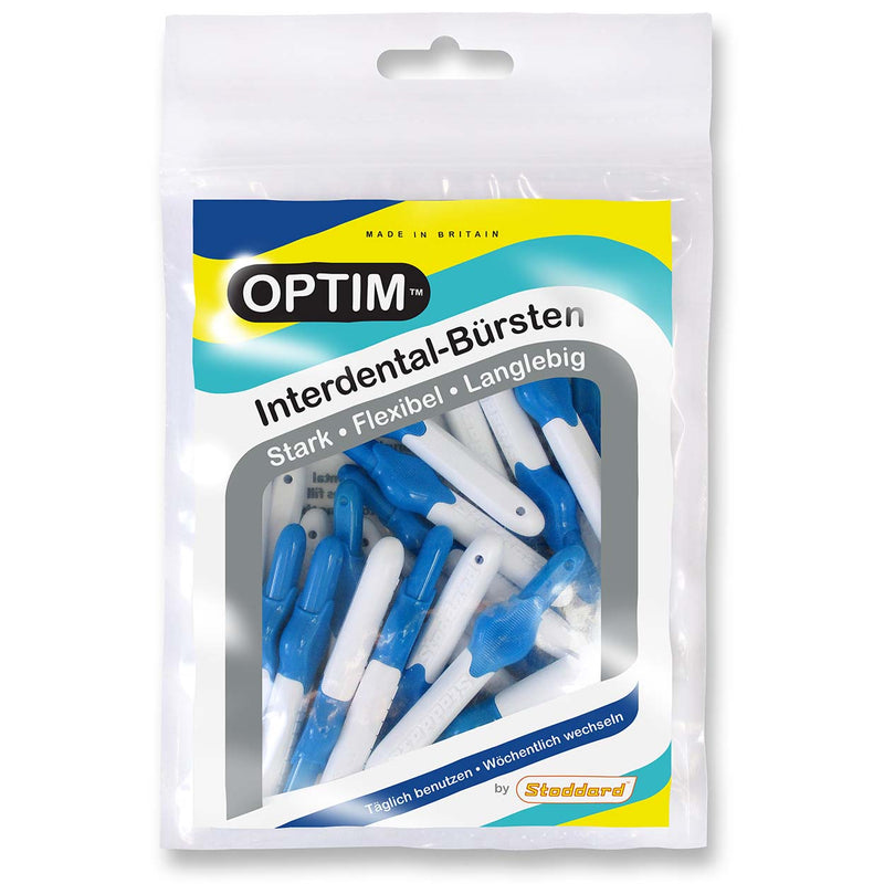 OPTIM Interdentalbürsten 25er Pack blau