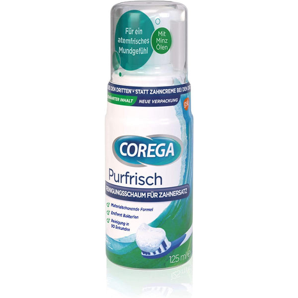 Corega Pure Fresh Cleansing Foam 125ml