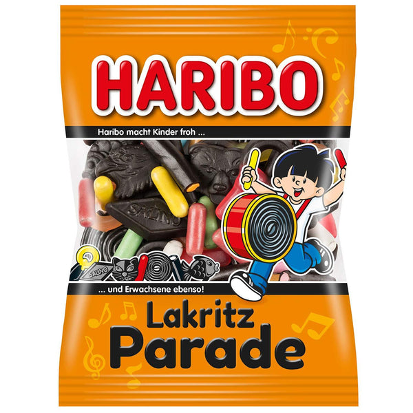 Haribo liquorice parade 200 g bag
