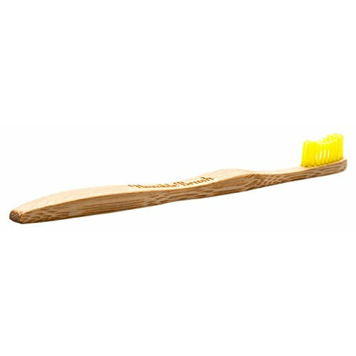 Humble Brush Bambus-Zahnbürste für Erwachsene soft gelb