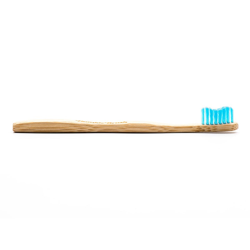 Humble Brush Bamboo Toothbrush for Children ultra-soft blue