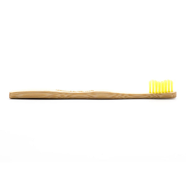 Humble Brush Bamboo Toothbrush for Children ultra-soft yellow