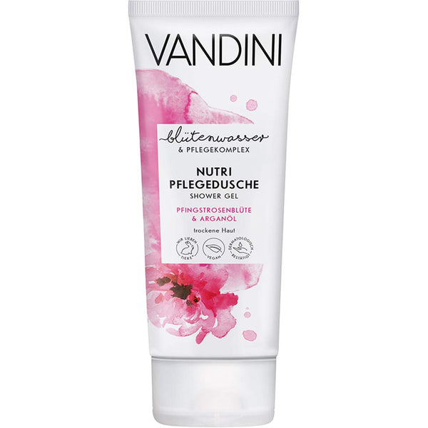 VANDINI NUTRI Pflegedusche Pfingstrosenblüte & Arganöl 3 x 200ml